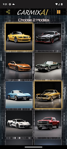 Android application CarMix AI screenshort