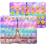 Rainbow Eiffel Tower - Emoji Keyboard icon