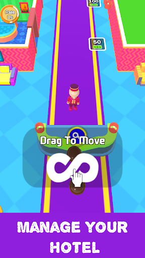 Android application My Hotel Empire - Idle Game screenshort