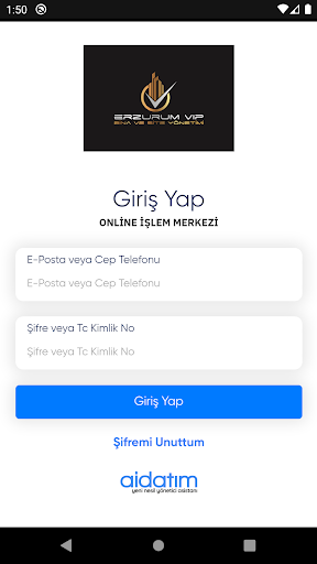 Erzurum Vip Yönetim Screen 2