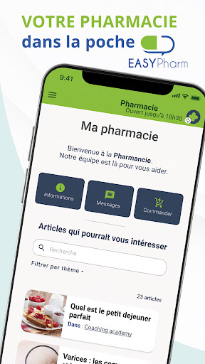 Android application EASYPharm app screenshort