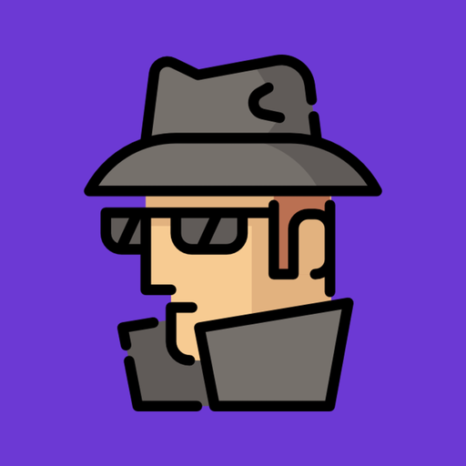 Find The Spy: A party game logo