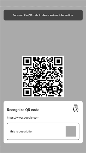 Android application QuaRter - QR Code Scanner screenshort