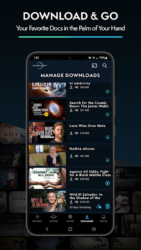 Screenshot of MagellanTV Documentaries