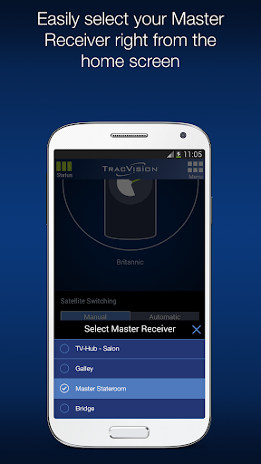 KVH TracVision TV-series Screen 3