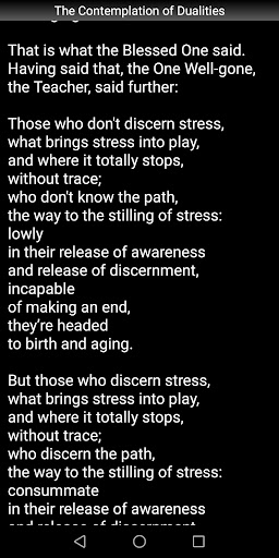 The Contemplation of Dualities Screen 3