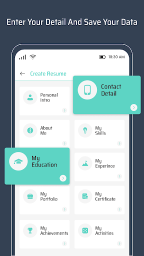 CV Maker & Resume Builder Screen 3