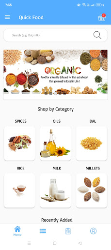 Quick Food Screen 3