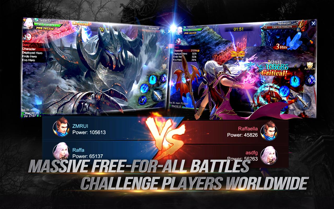 Goddess: Primal Chaos - English 3D Action MMORPG Screen 2