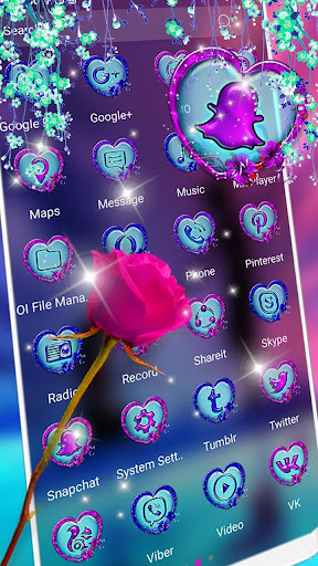 Love Couple Launcher Theme Screen 2
