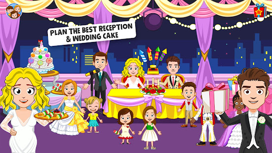 My Town Wedding Day The Wedding Game for Girls v1.52 Mod (Unlocked) Apk