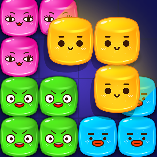 Jelly Block Puzzle: Funny Face  Icon