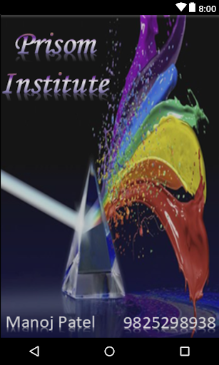 Android application Prisom Institute screenshort