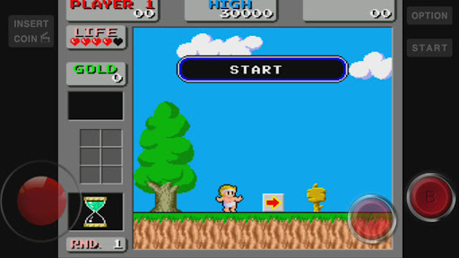 Android application Wonder Boy in Monster Land screenshort