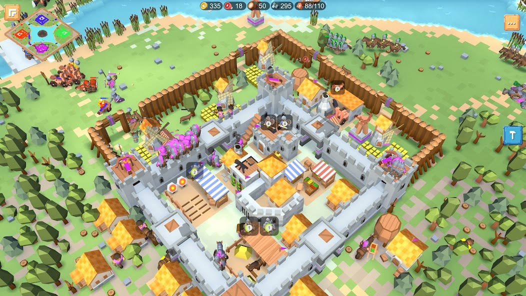 RTS Siege Up! - Medieval War 1.1.10612 APK + Mod (Free purchase) for Android