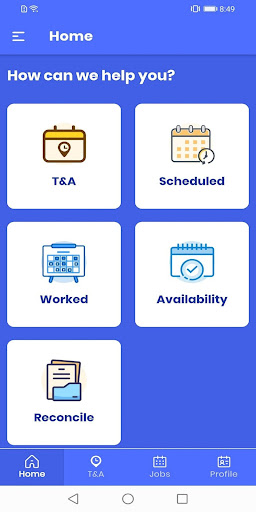 Android application B4Health screenshort