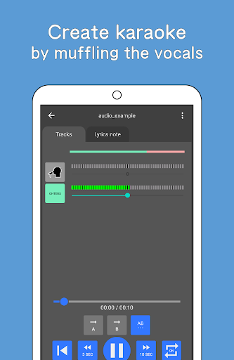 SplitVoice (vocal remover) Screen 2
