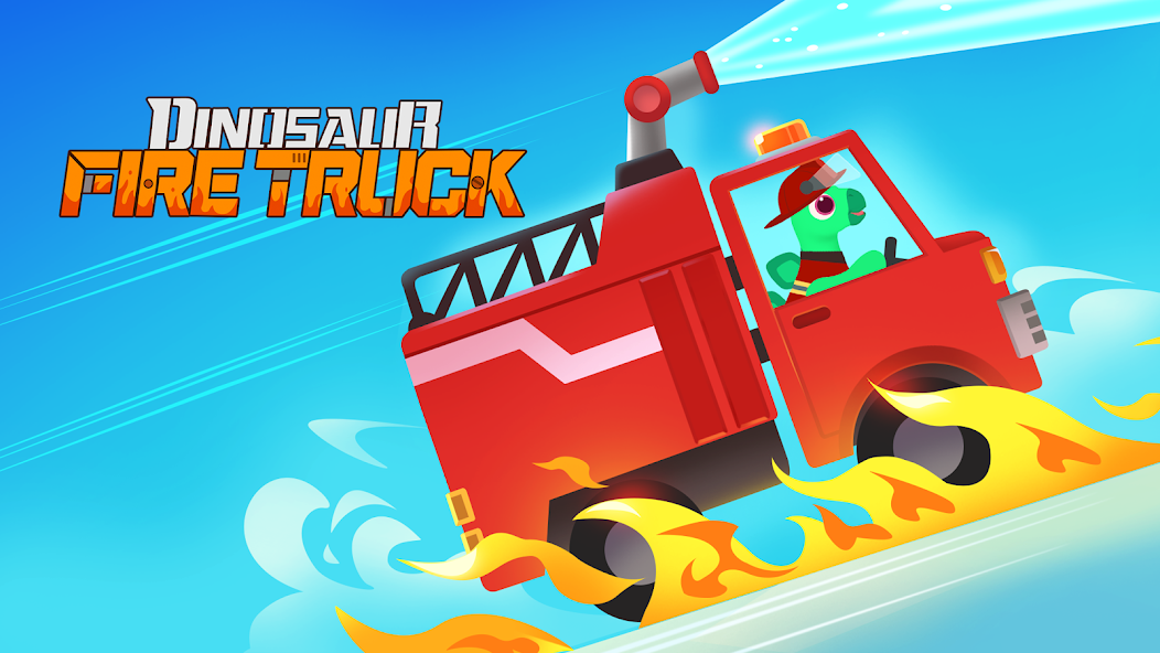 Dinosaur Fire Truck: for kids 1.0.4 APK + Mod (Unlimited money) إلى عن على ذكري المظهر