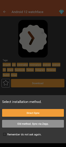 Amazfit GTS - Watch Face Screen 3