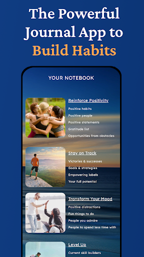 Android application Extraordinary Habits: Journal screenshort