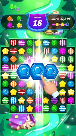 Game screenshot Gummy Candy Blast-игра 3 в ряд apk download