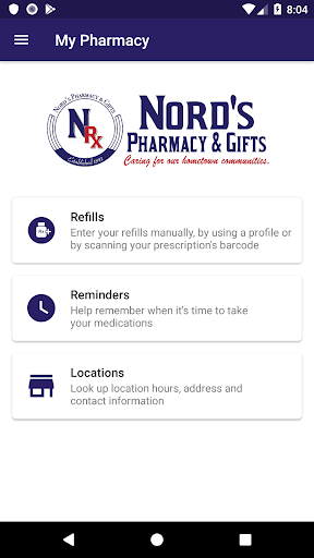 Android application Nords Pharmacy And Gifts screenshort