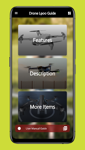 Android application Drone L900 Guide screenshort