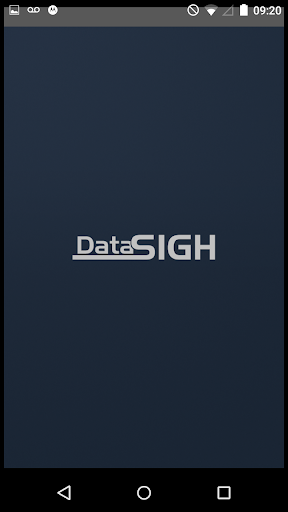 Android application DataSigh screenshort