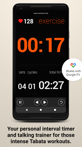 Tabata Timer and HIIT Timer for Interval Workouts 2.5.1 screenshots 1