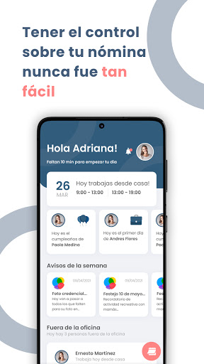Android application Nommi screenshort