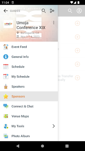 Umoja Events Screen 3
