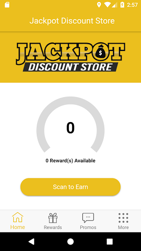 Android application Jackpot Discount Store Rewards screenshort