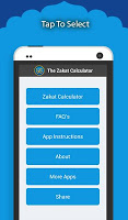 screenshot of The Zakat Calculator