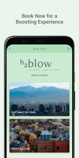 h2blow blowdry + beauty bar Screen 2