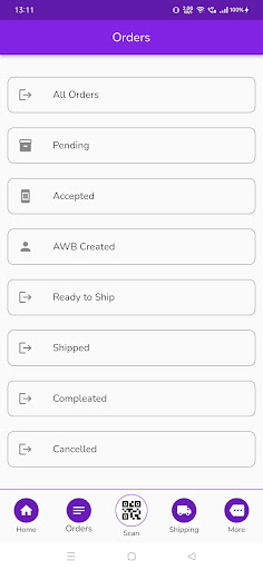 PointNXT: Order Management App Screen 3