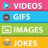 Funny Videos GIF's Images Jokes Fun In 1 icon