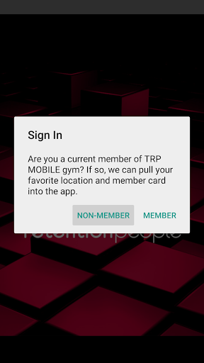 TRP MOBILE Screen 2