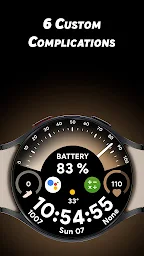Battery Dial - Watch face - Screenshot Image