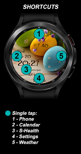 EY43 Easter Eggs Watchface screenshot 7
