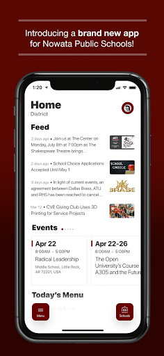 Android application Nowata Public Schools screenshort