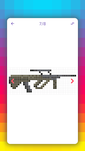 How to draw pixel weapons. Step by step lessons v1.2.6 Apk (Premium Unlocked) Free For Android 5