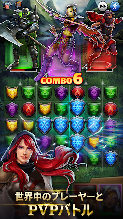 Game screenshot エンパイア&パズル（エンパズ）：マッチ3RPG mod apk