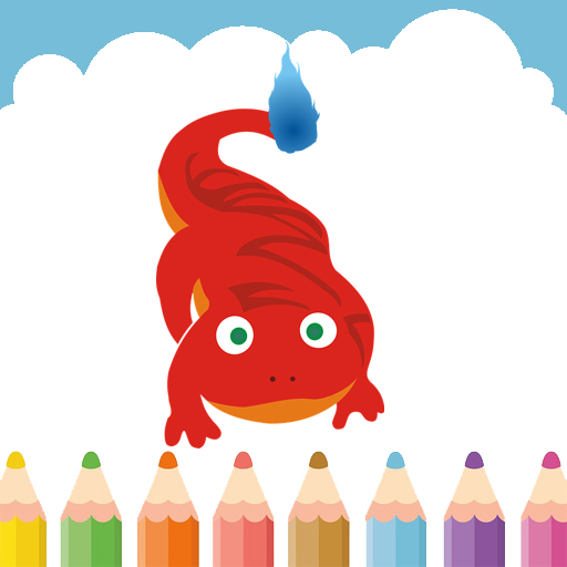 Salamander Coloring Book विंडोज़ पर डाउनलोड करें