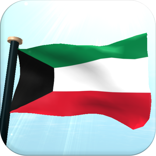 Kuwait Flag 3D Live Wallpaper logo