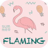 Flamingo Emoji Keyboard icon