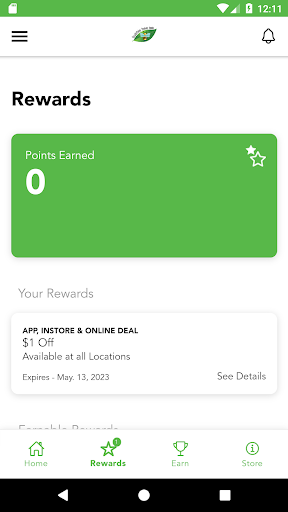Bubble Bee Rewards Screen 3