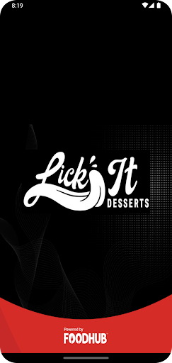 Android application Lick It Desserts screenshort