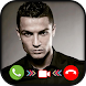 장난 앱 호날두 날강두 영상통화 Fake Ronaldo - Androidアプリ