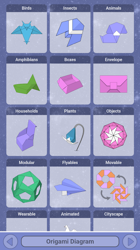 Android application Origami Paper Art - Diagram screenshort