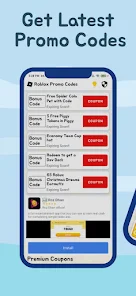 Robux Promo Codes – Apps no Google Play